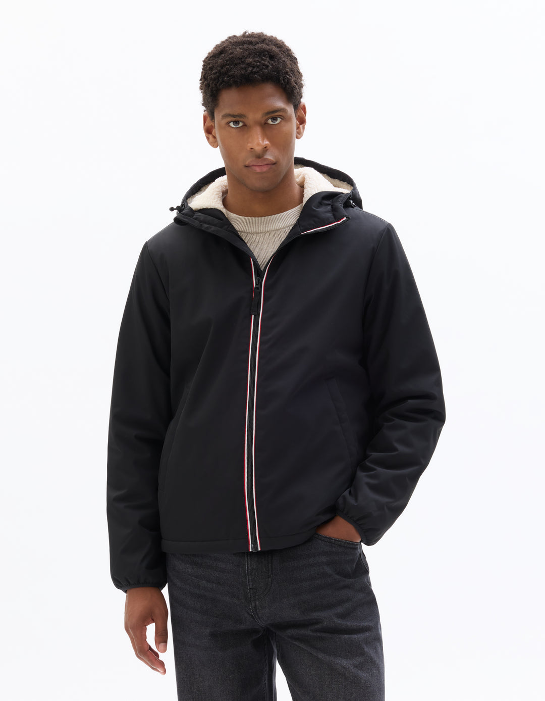 Drycore Hooded Sherpa-Lined Jacket