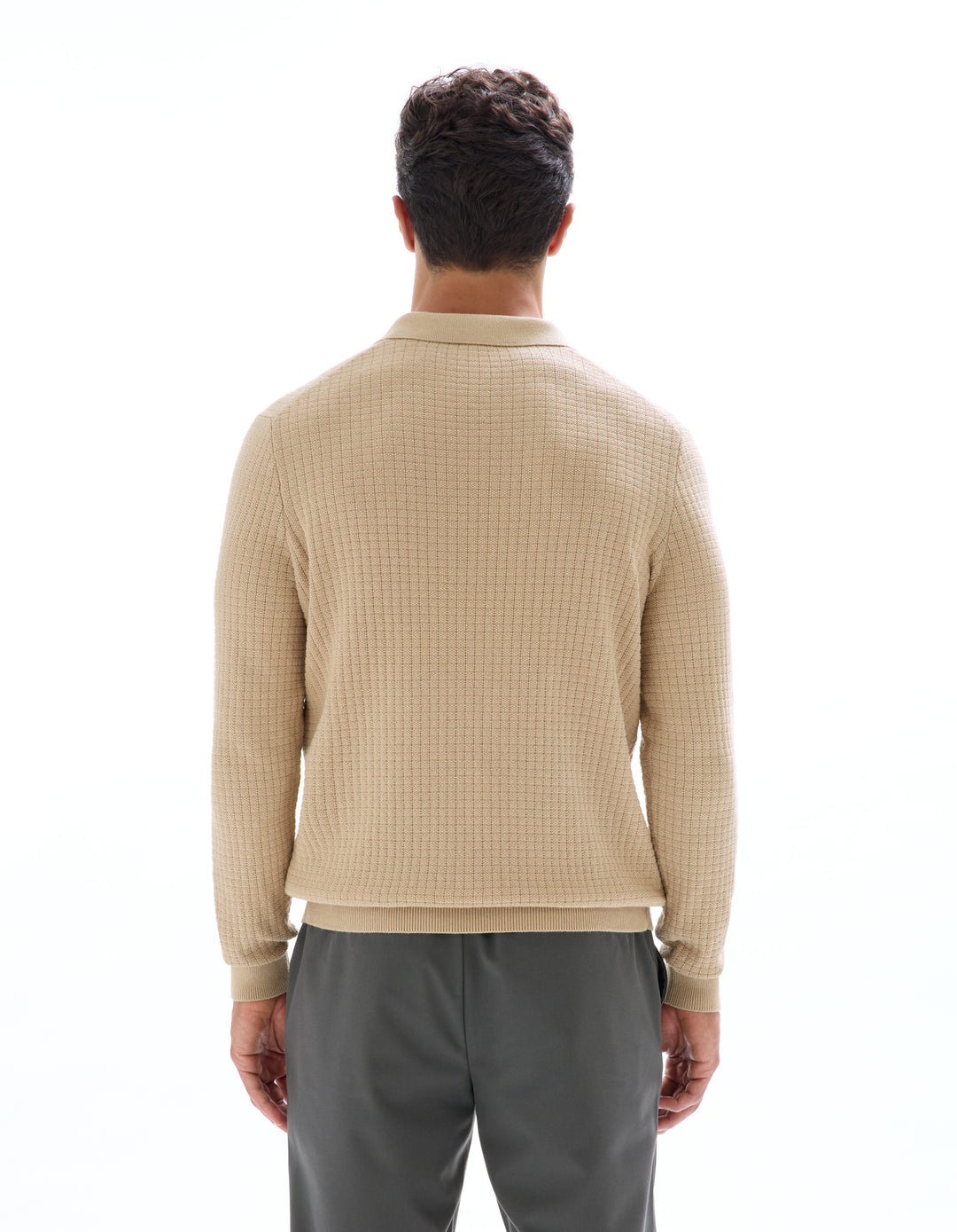 Men - Knitted - Cardigan/Sweater - Long sleeves