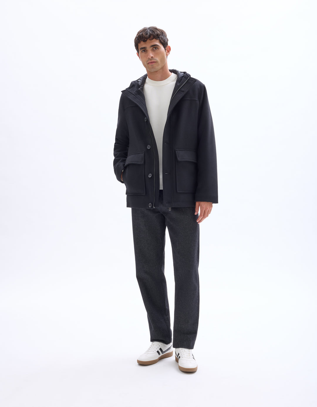Men - Woven - Coat/Pea jacket/Cape