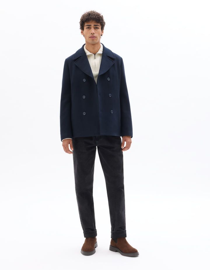 Men - Woven - Coat/Pea jacket/Cape