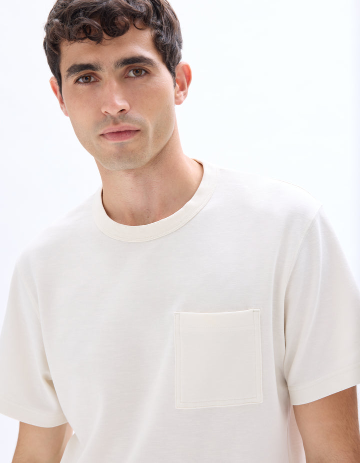 Unisex - Knitted - T-Shirt - Short sleeves - U / V / round neck