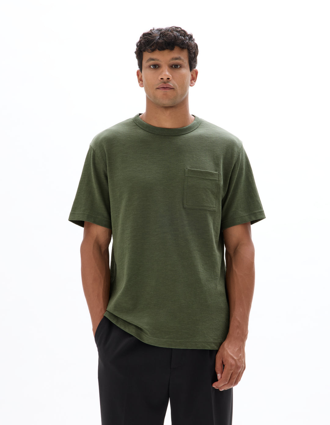 Unisex - Knitted - T-Shirt - Short sleeves - U / V / round neck