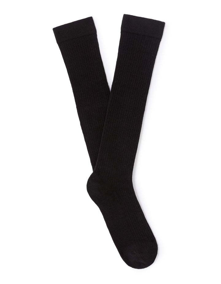 High cotton socks