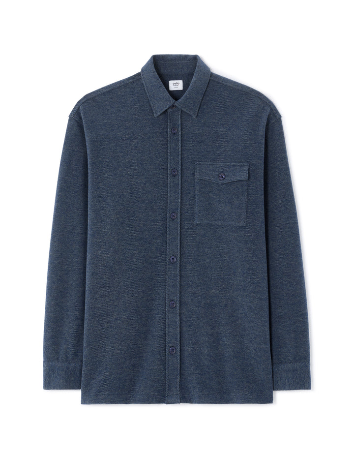 Men - Knit - Shirt - Long sleeves