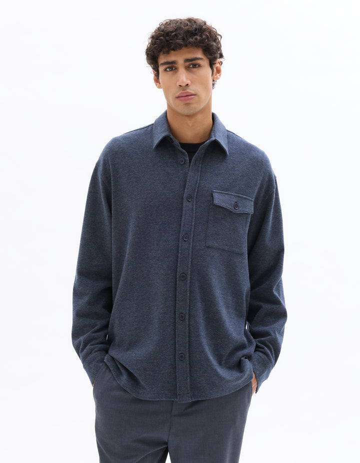 Men - Knit - Shirt - Long sleeves