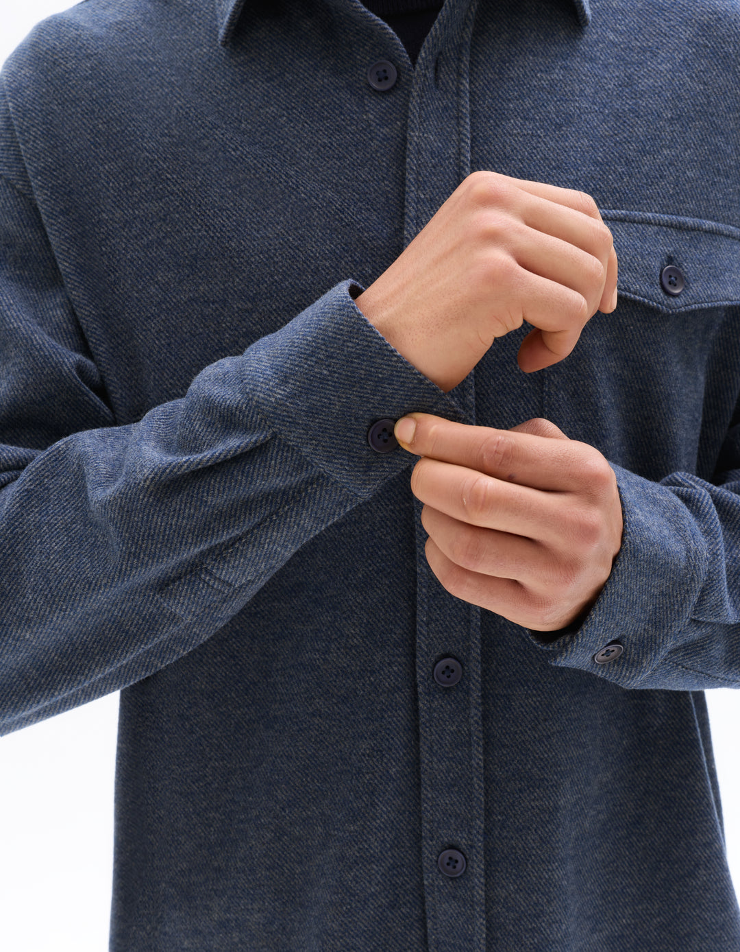 Men - Knit - Shirt - Long sleeves