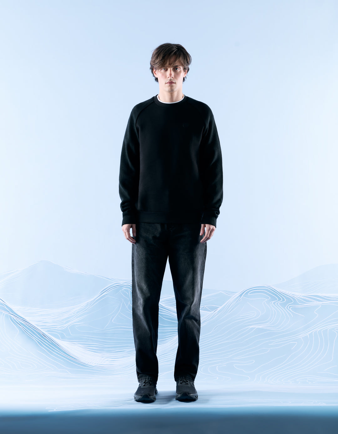 Unisex - Knitted - Sweatshirt - Long sleeves