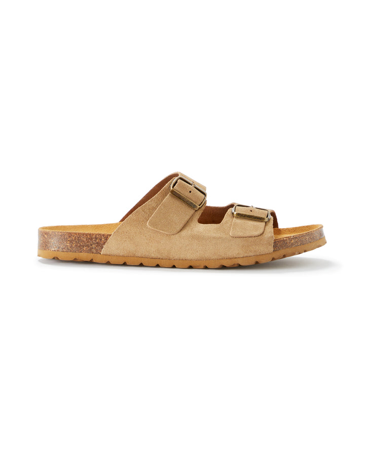 Shoes - rubber/plastic outer soles - leather uppers - cut-outs/straps - Men