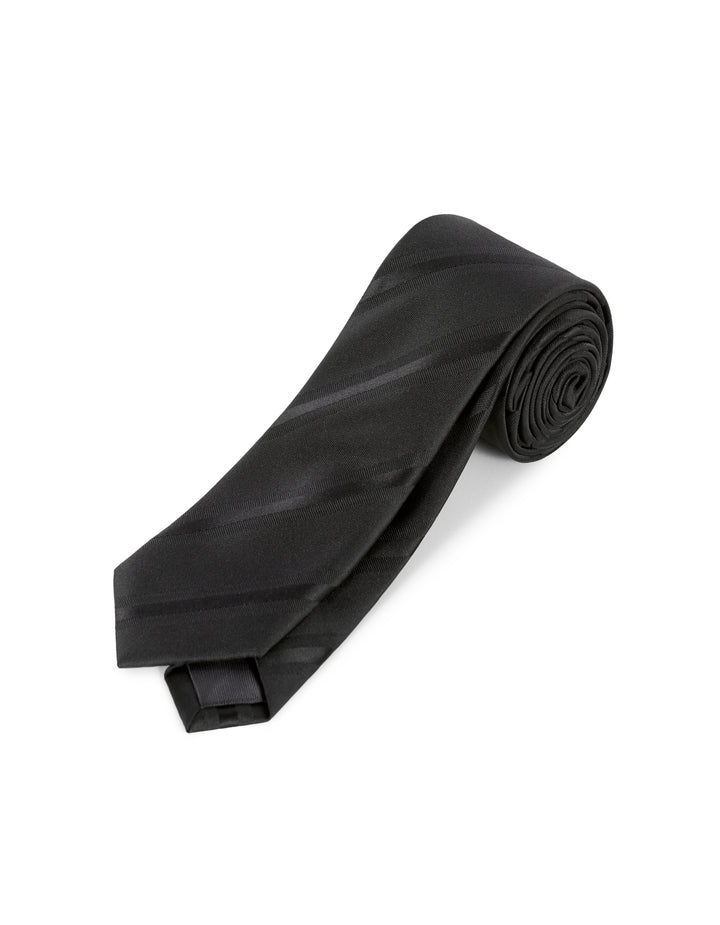 Striped novelty tie
