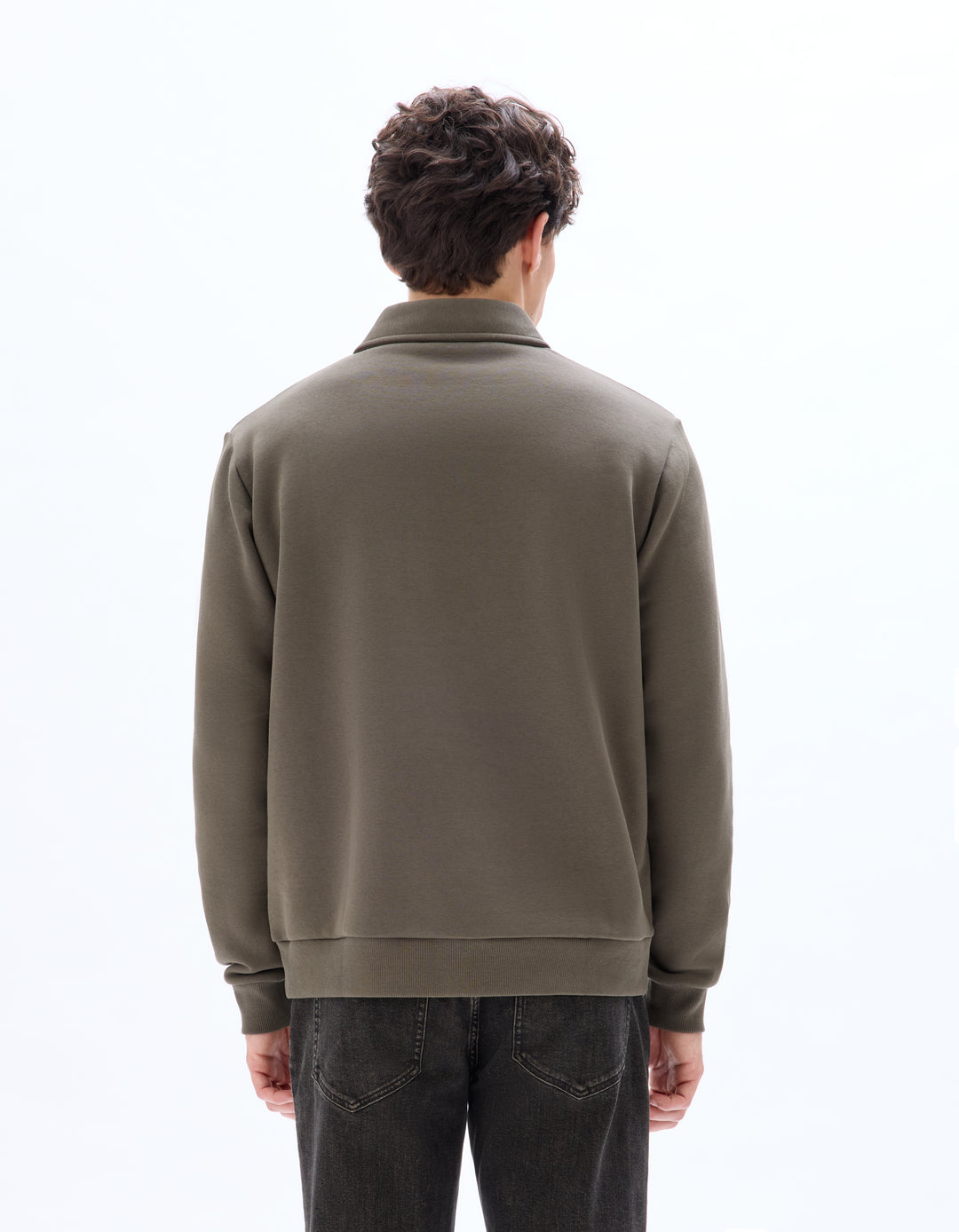 Unisex - Knitted - Sweatshirt - Long sleeves - Fleece fabric