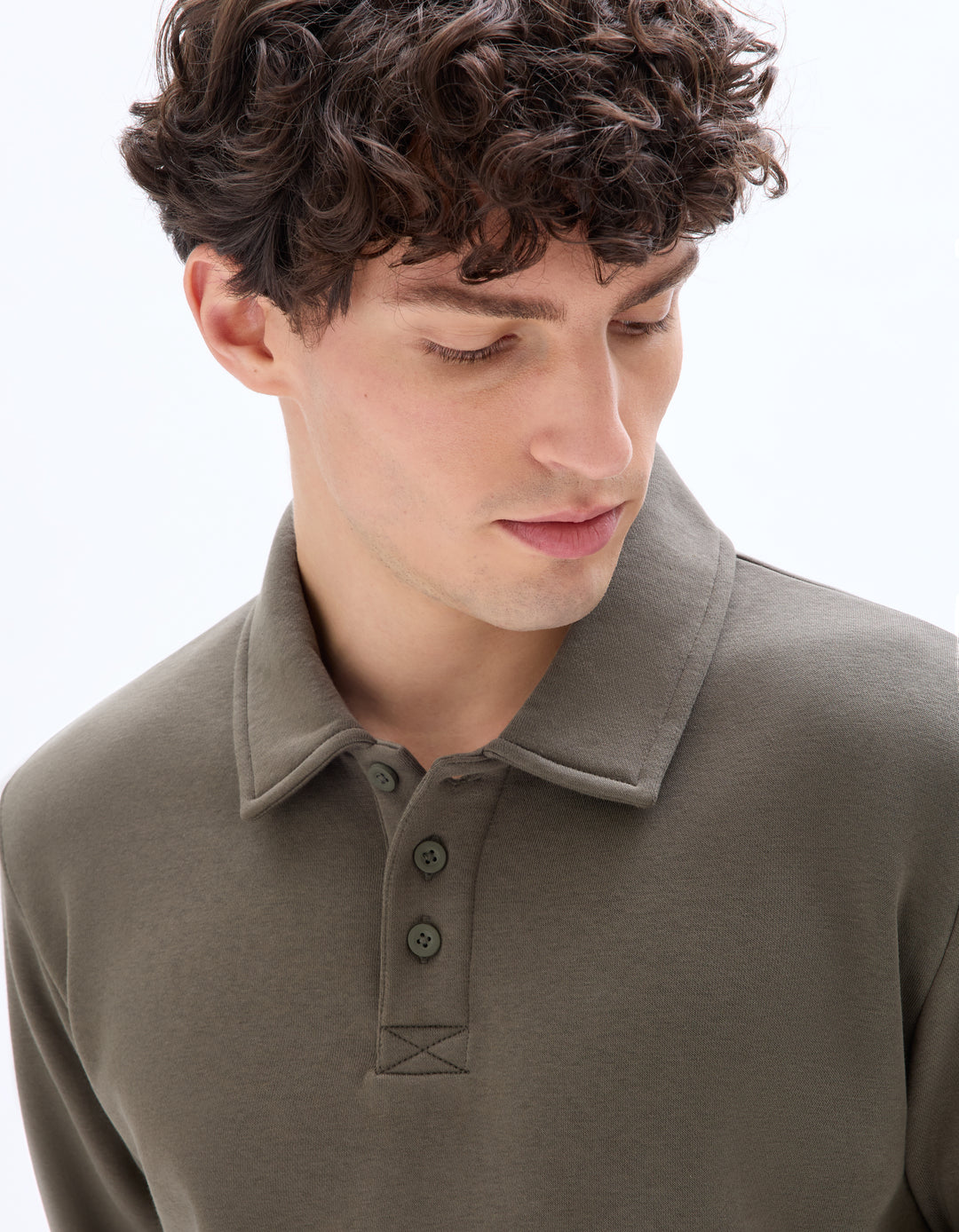 Unisex - Knitted - Sweatshirt - Long sleeves - Fleece fabric