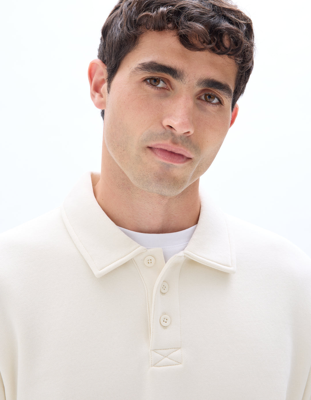 Unisex - Knitted - Sweatshirt - Long sleeves - Fleece fabric