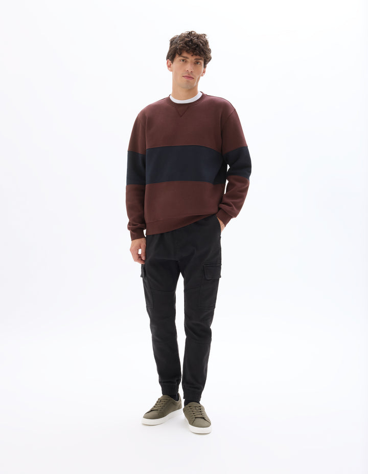 Unisex - Knitted - Sweatshirt - Long sleeves - Fleece fabric