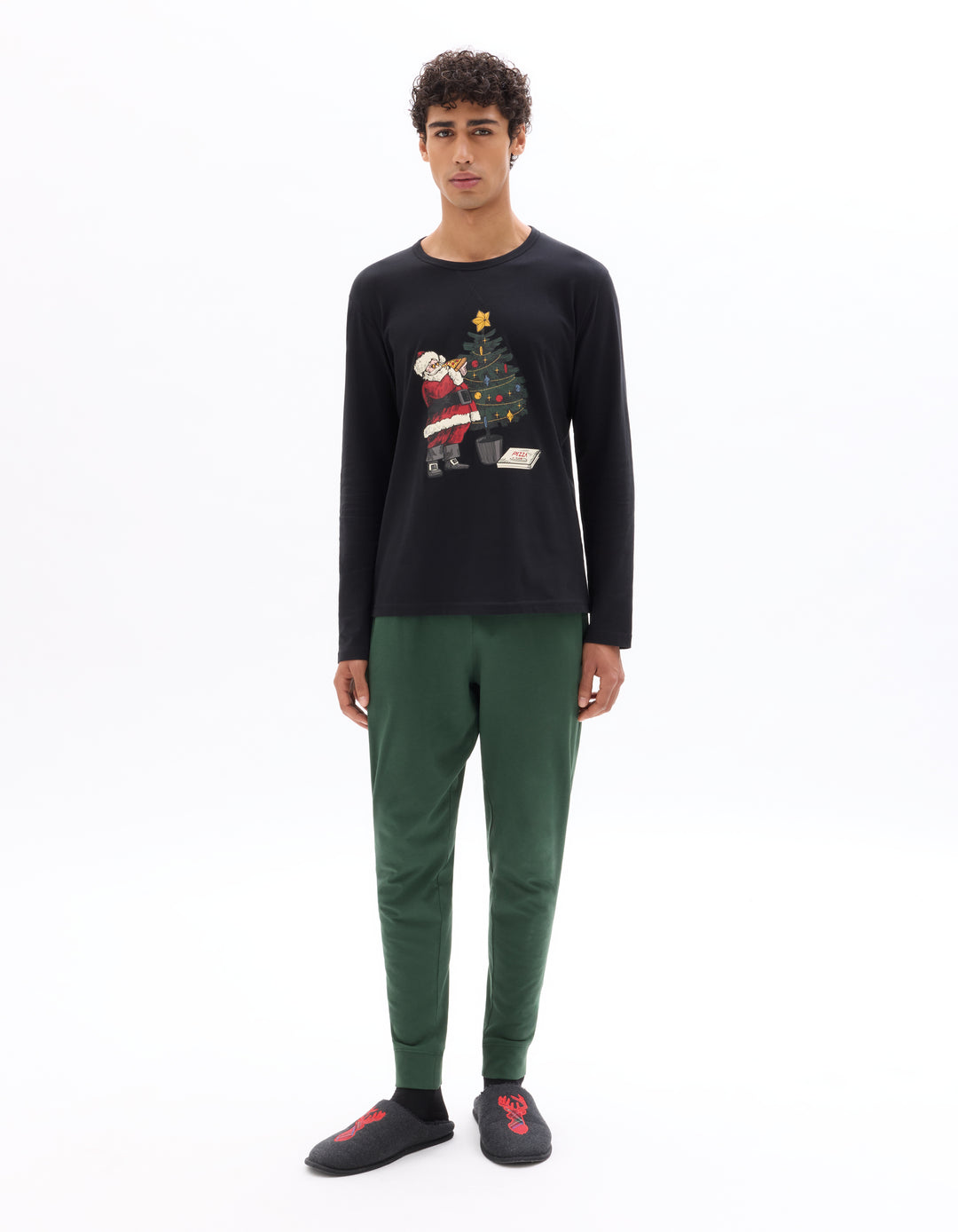 Men - Knitted - Pyjama (Top + Pants) 6104620000