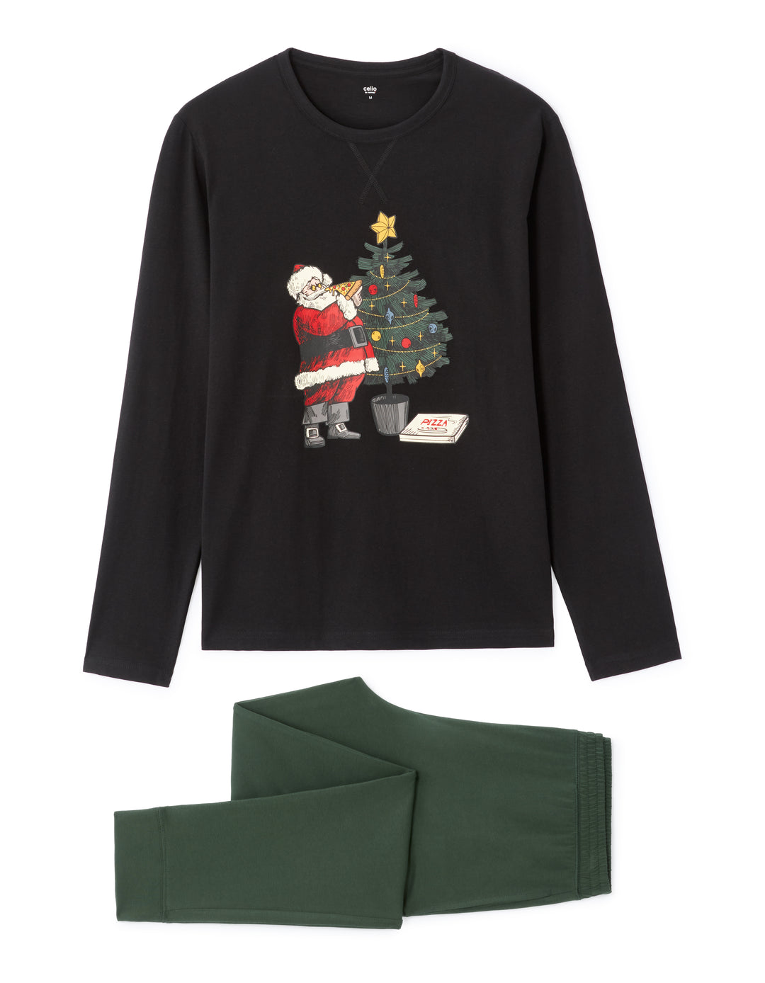 Men - Knitted - Pyjama (Top + Pants) 6104620000