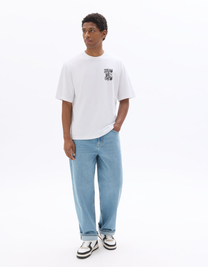 Unisex - Knitted - T-Shirt - Short sleeves - U / V / round neck