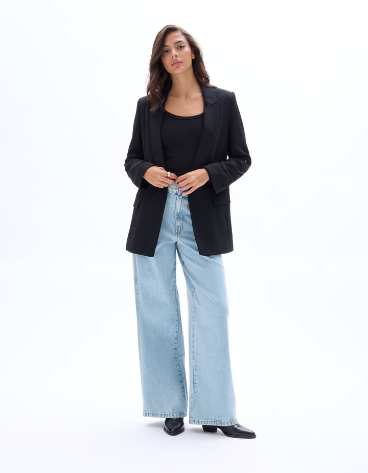 Flowy blazer jacket