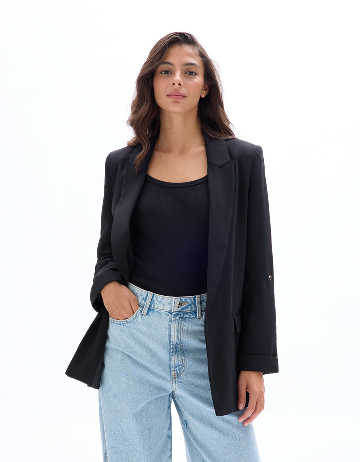 Flowy blazer jacket