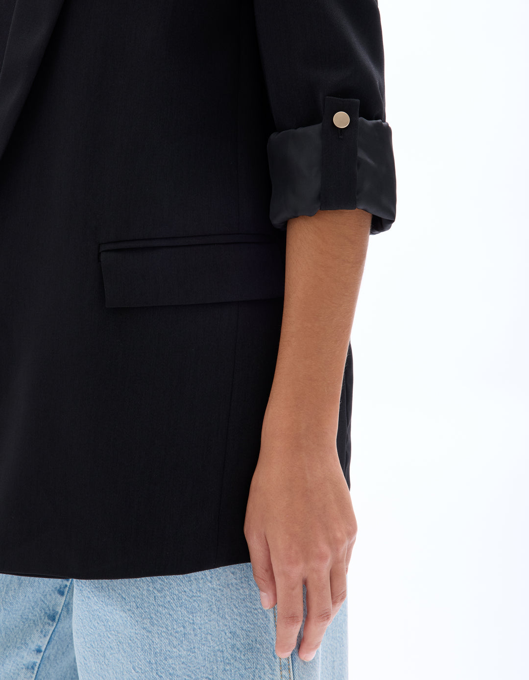 Flowy blazer jacket