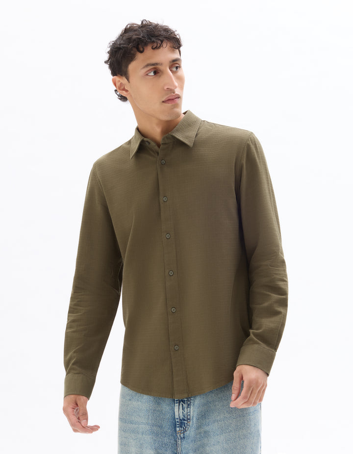 Men - Woven - Shirt - Long sleeves