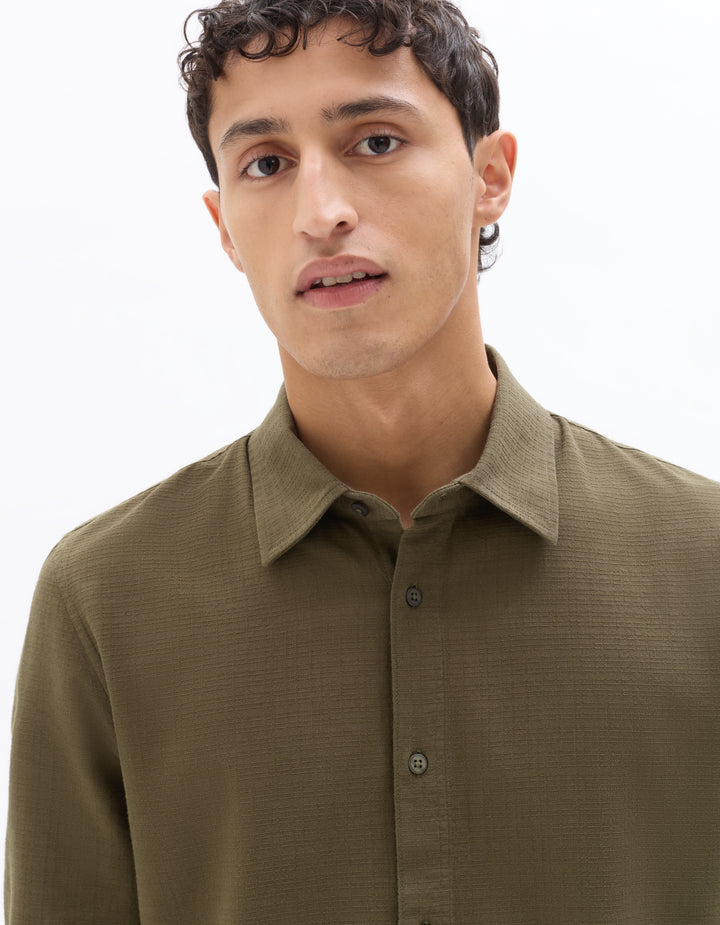 Men - Woven - Shirt - Long sleeves