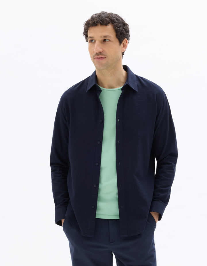 Men - Woven - Shirt - Long sleeves