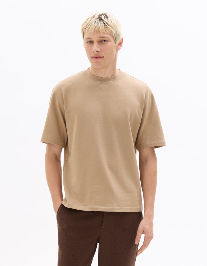 Unisex - Knitted - T-Shirt - Short sleeves - U / V / round neck