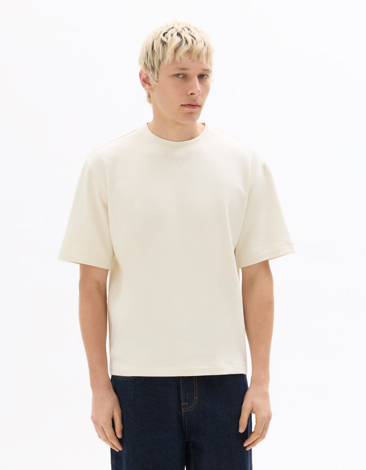 Unisex - Knitted - T-Shirt - Short sleeves - U / V / round neck