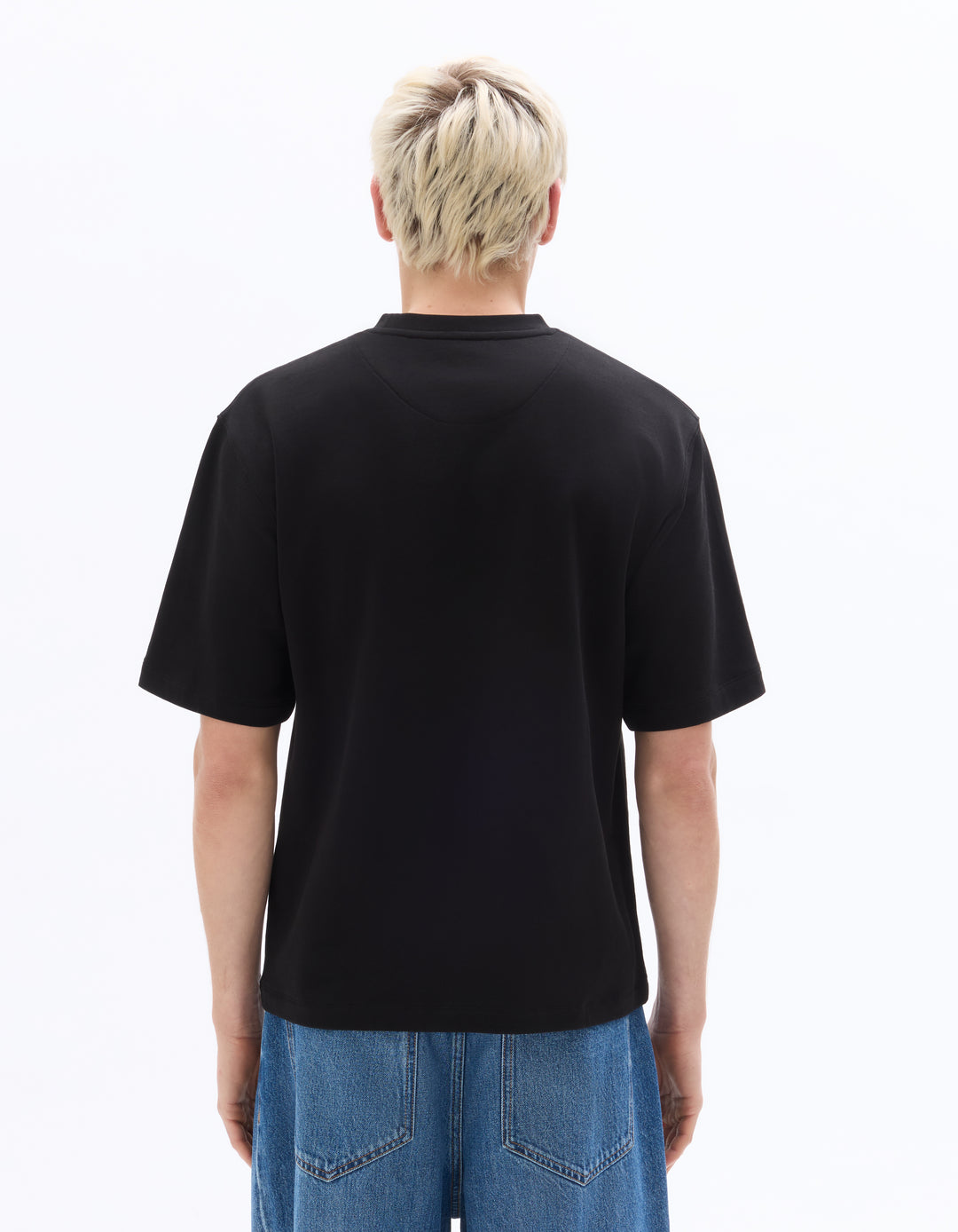 Unisex - Knitted - T-Shirt - Short sleeves - U / V / round neck