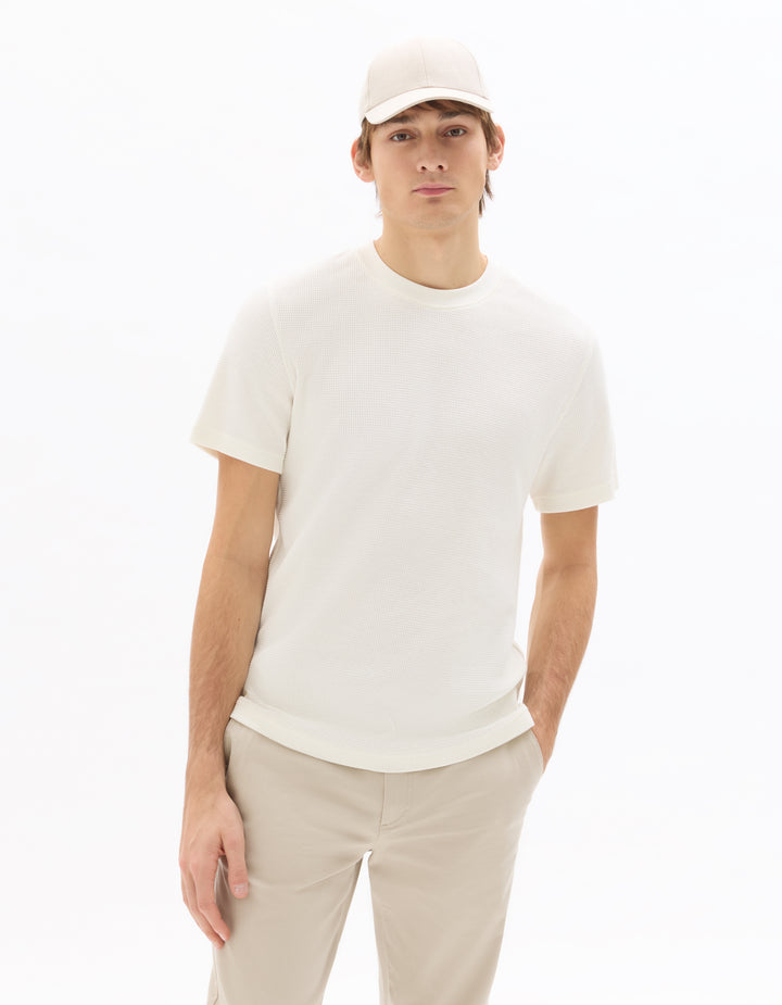 Unisex - Knitted - T-Shirt - Short sleeves - U / V / round neck