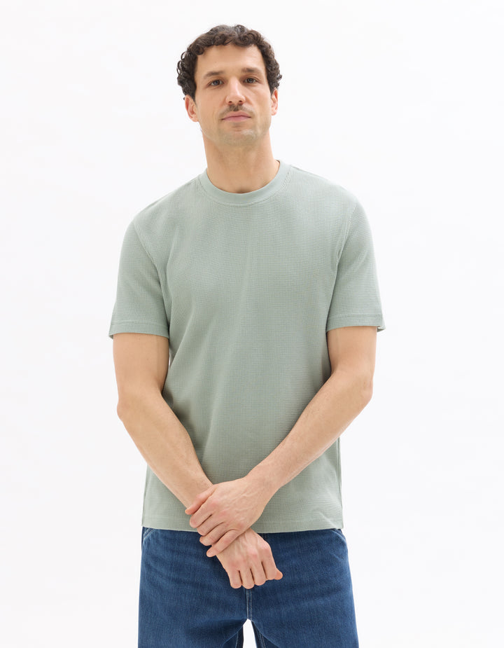 Unisex - Knitted - T-Shirt - Short sleeves - U / V / round neck