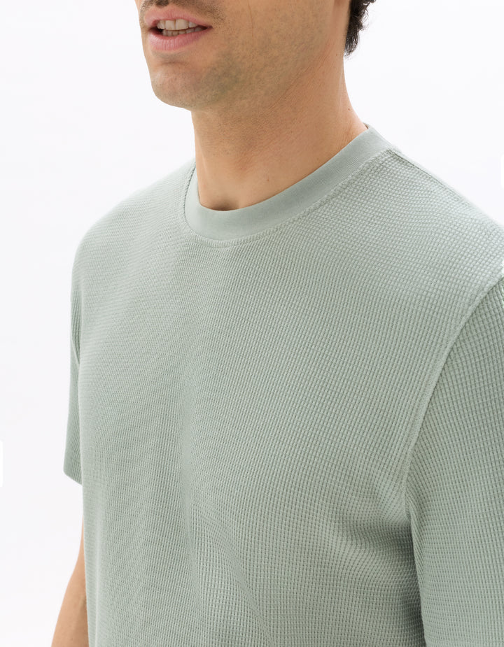 Unisex - Knitted - T-Shirt - Short sleeves - U / V / round neck