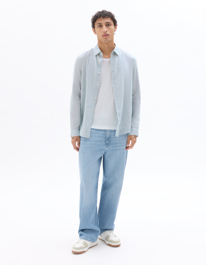 Men - Woven - Shirt - Long sleeves