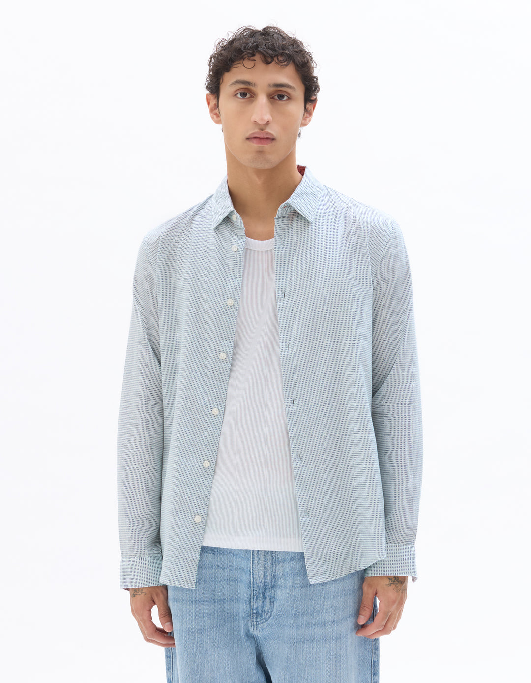 Men - Woven - Shirt - Long sleeves
