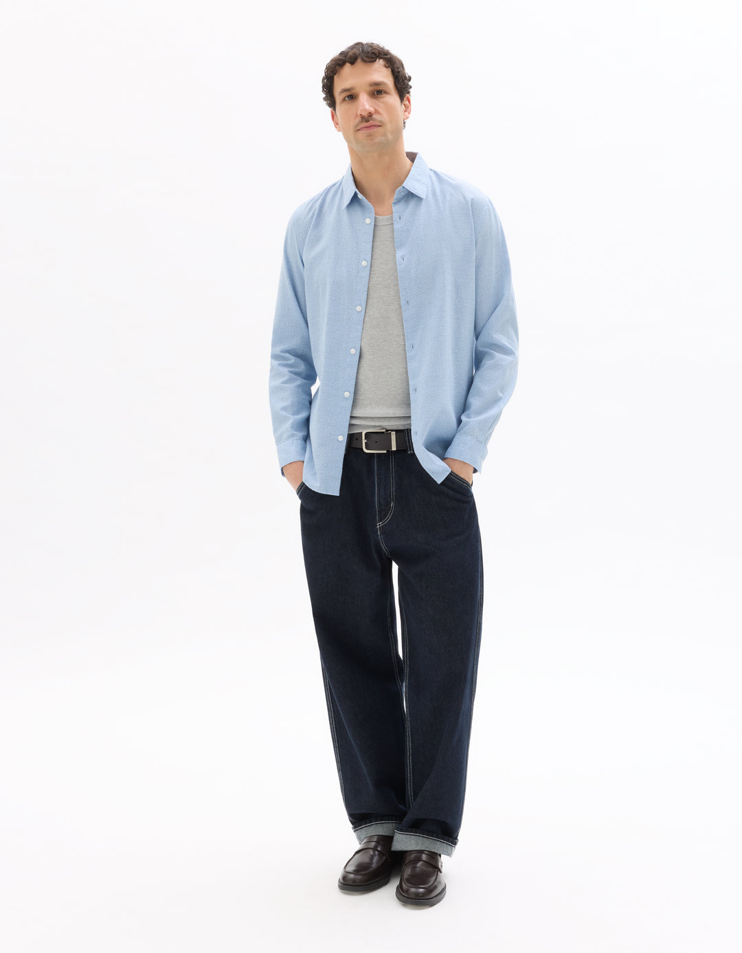 Men - Woven - Shirt - Long sleeves