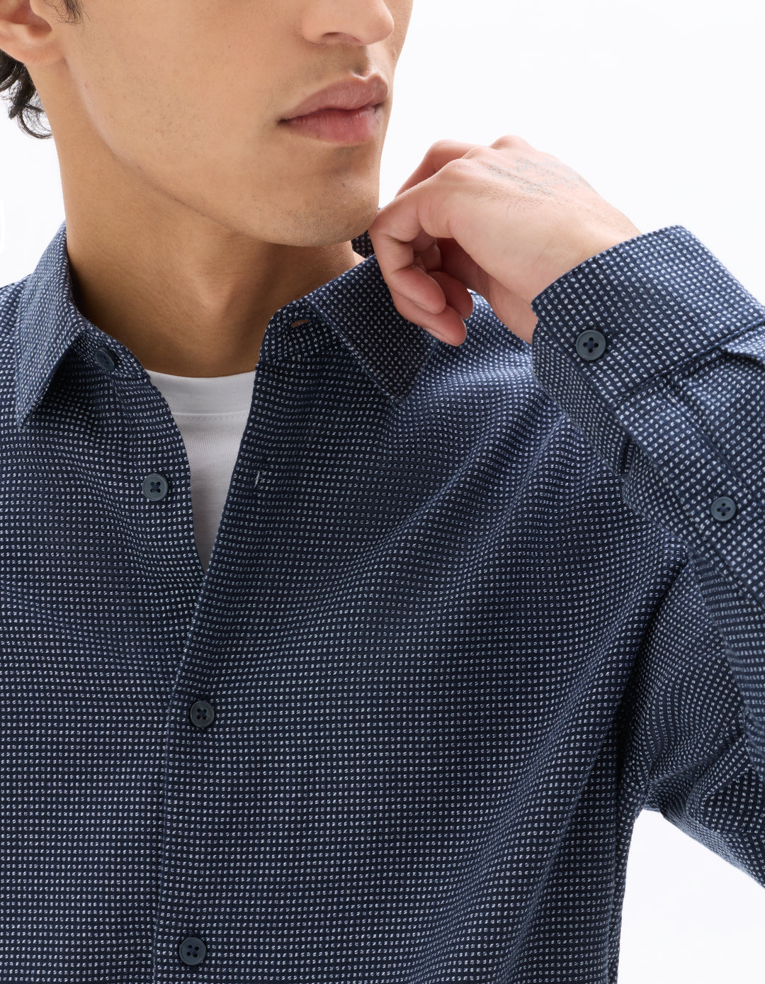 Men - Woven - Shirt - Long sleeves