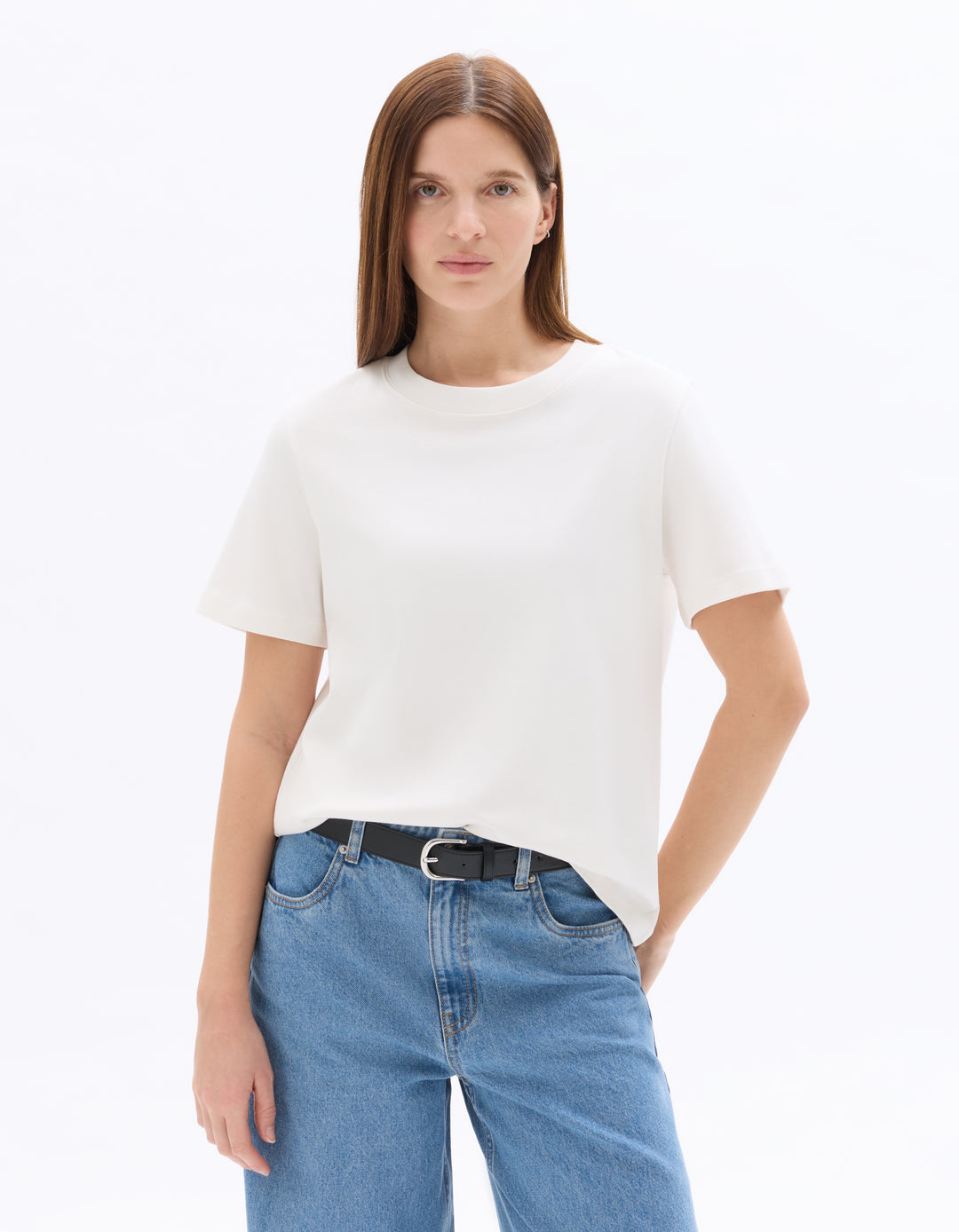 T-shirt 100% cotton interlock
