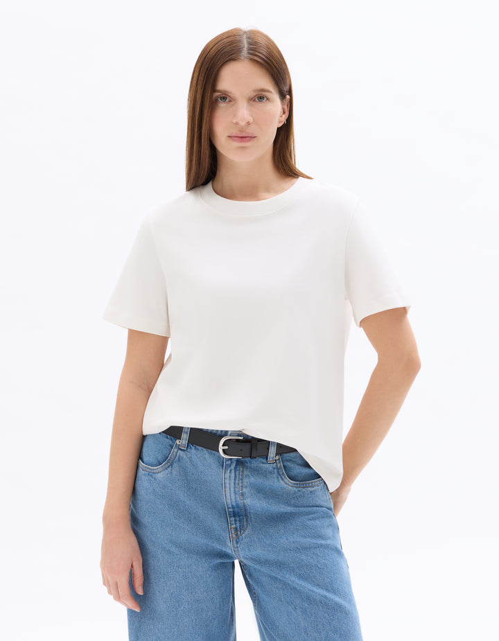 T-shirt 100% cotton interlock