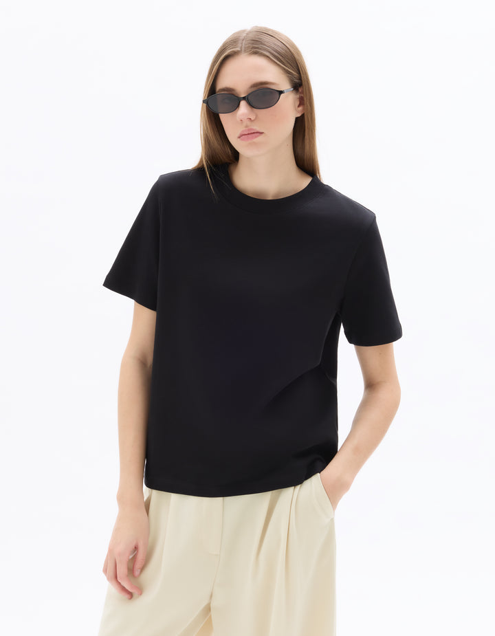 T-shirt 100% cotton interlock