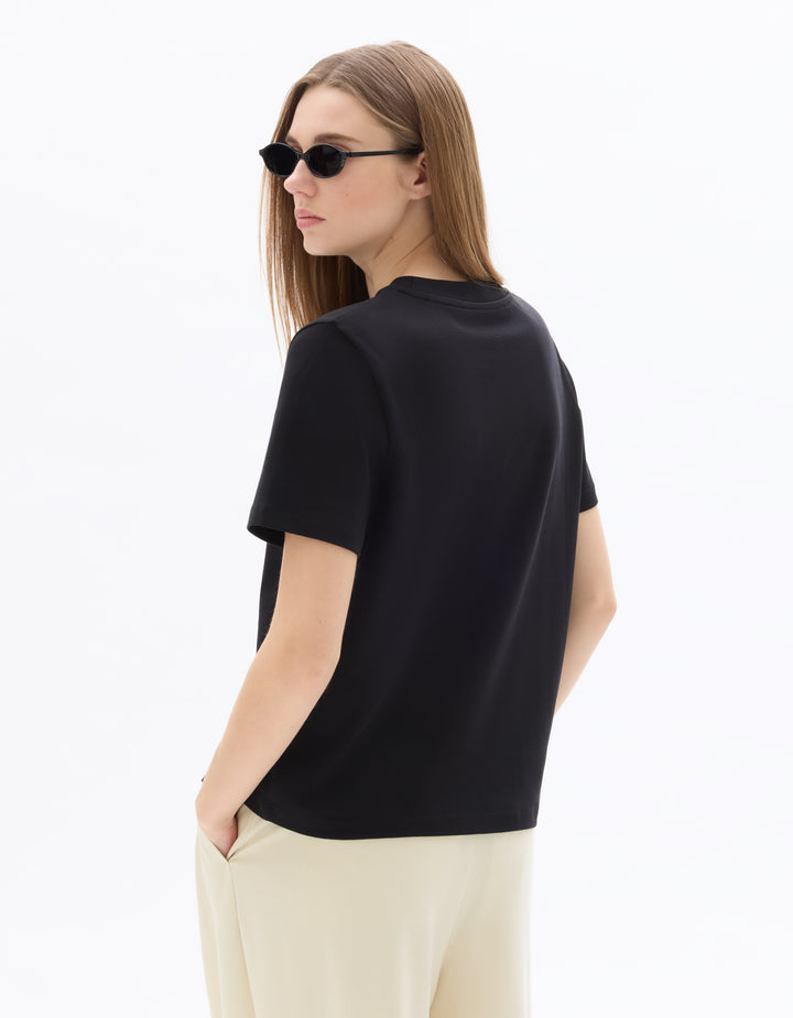 T-shirt 100% cotton interlock