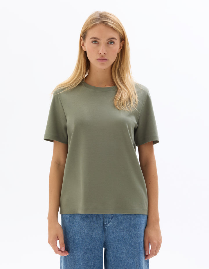 T-shirt 100% cotton interlock