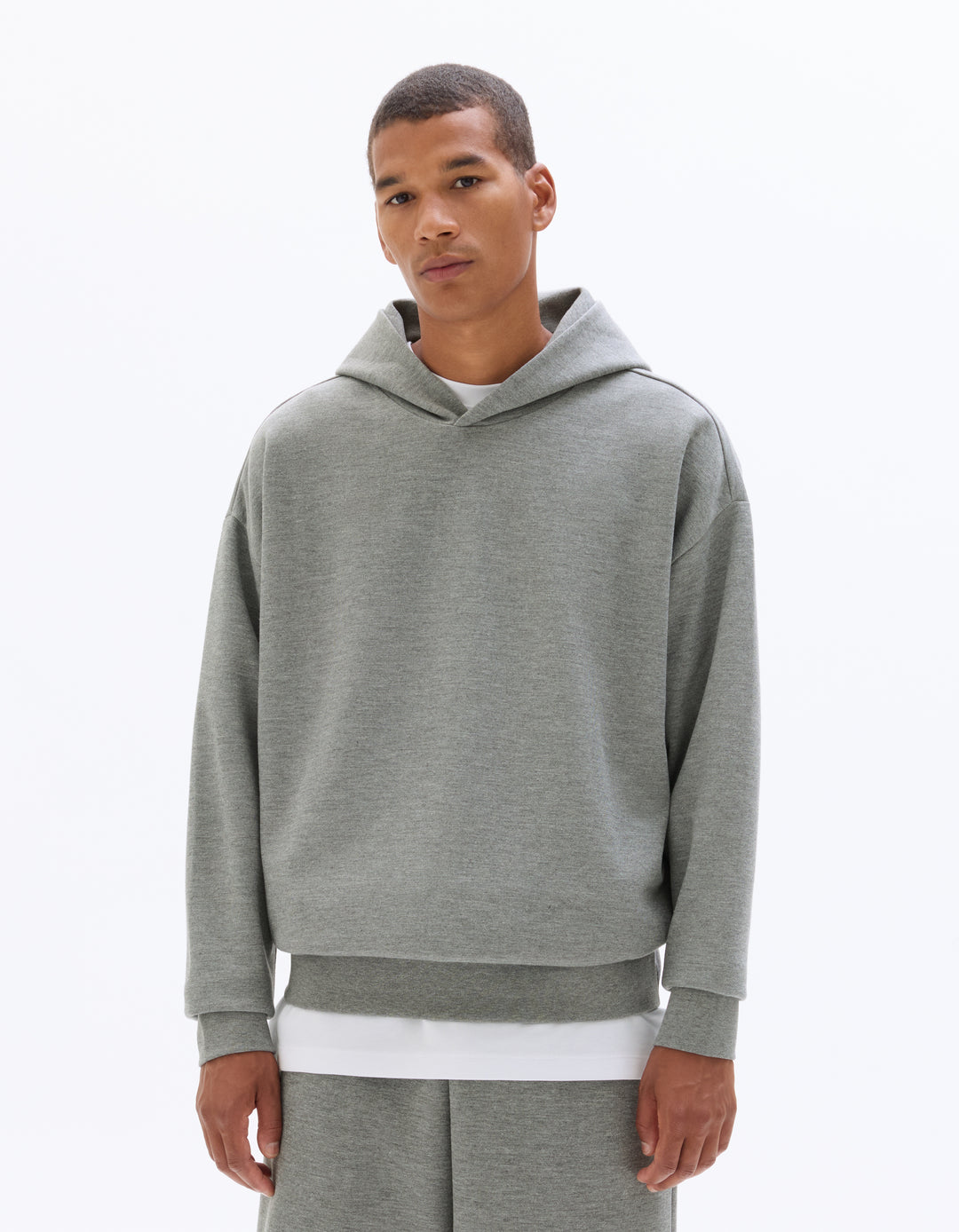 Oversized hooded sweatshirt