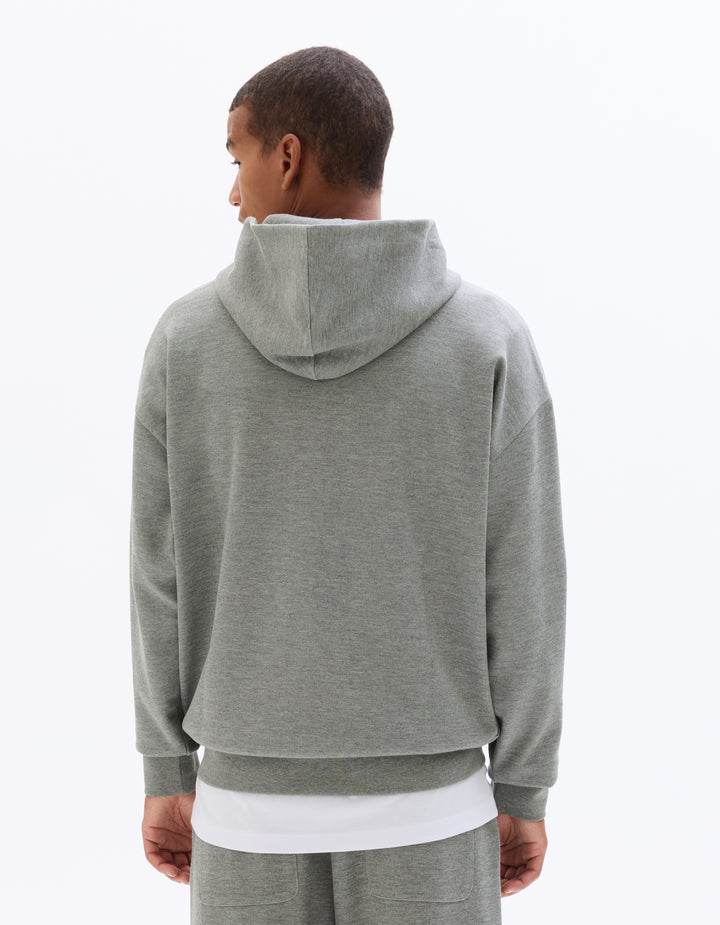 Oversized hooded sweatshirt