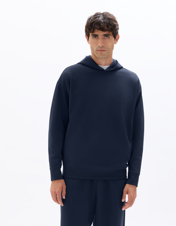 Oversized hooded sweatshirt