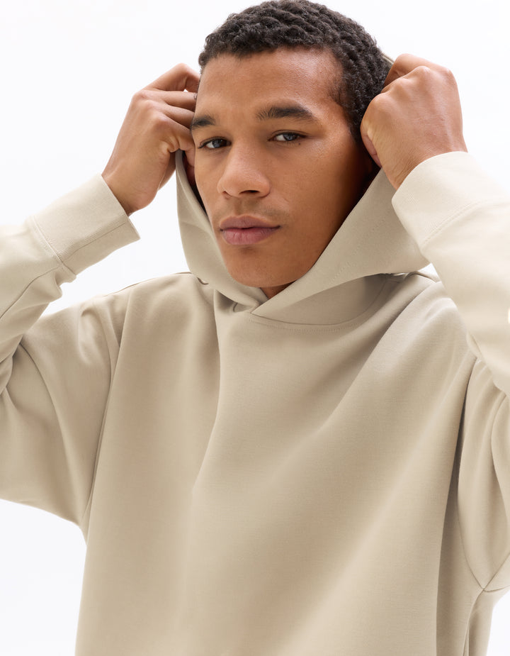 Oversized hooded sweatshirt
