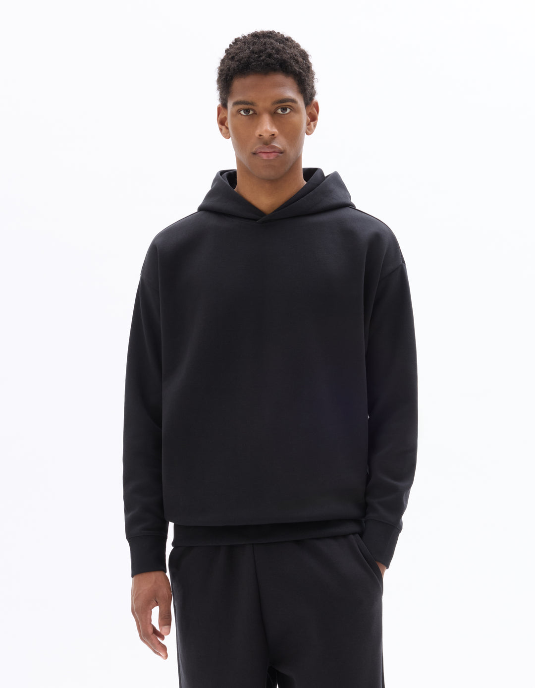 Oversized hooded sweatshirt
