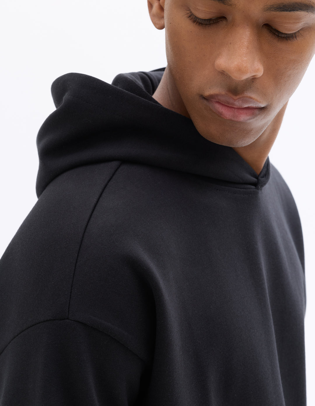 Oversized hooded sweatshirt