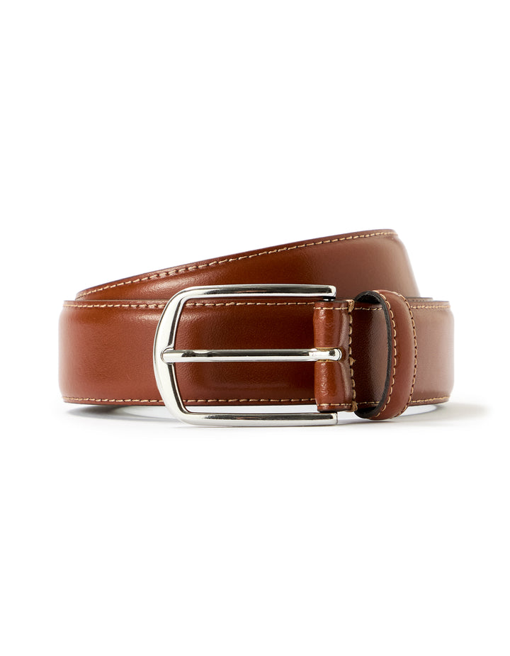 Leather belt