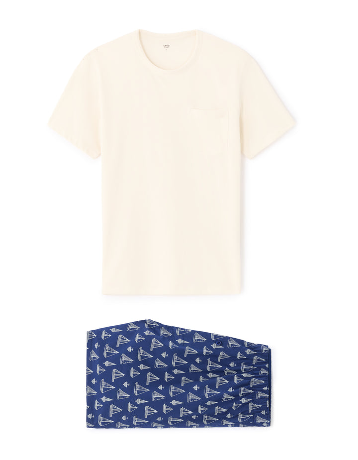 Unisex - Knitted - Pyjama (Top + Pants) BAS 6204629090