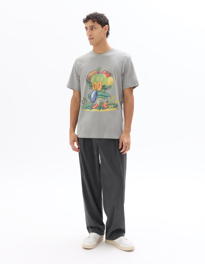 Unisex - Knitted - T-Shirt - Short sleeves - U / V / round neck